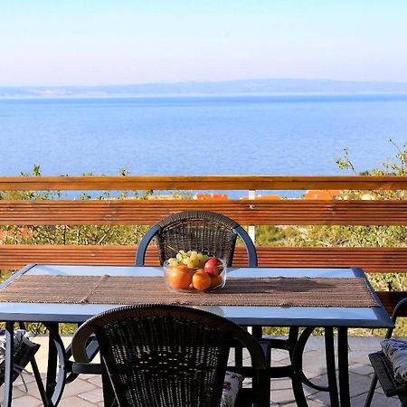 Apartment Vincent With Beautiful Sea View Terrace Klenovica Exteriör bild