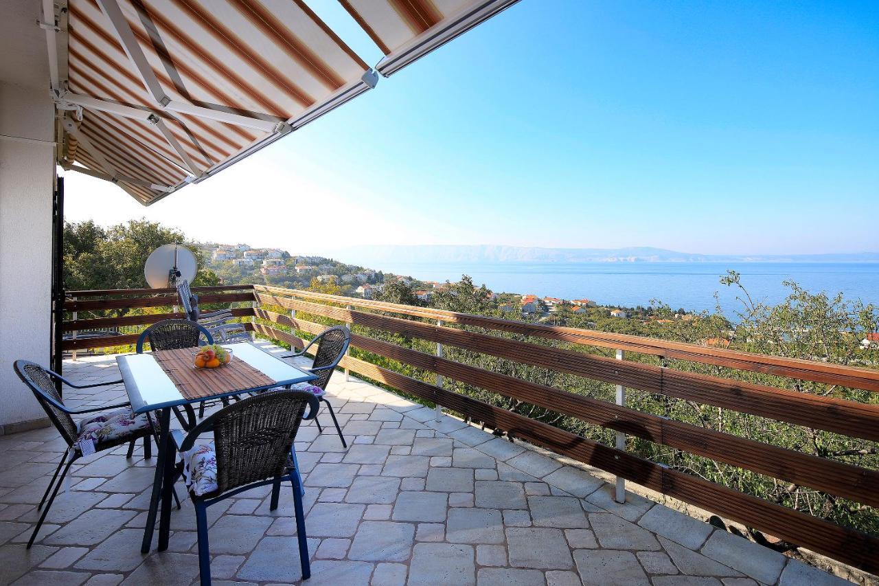 Apartment Vincent With Beautiful Sea View Terrace Klenovica Exteriör bild